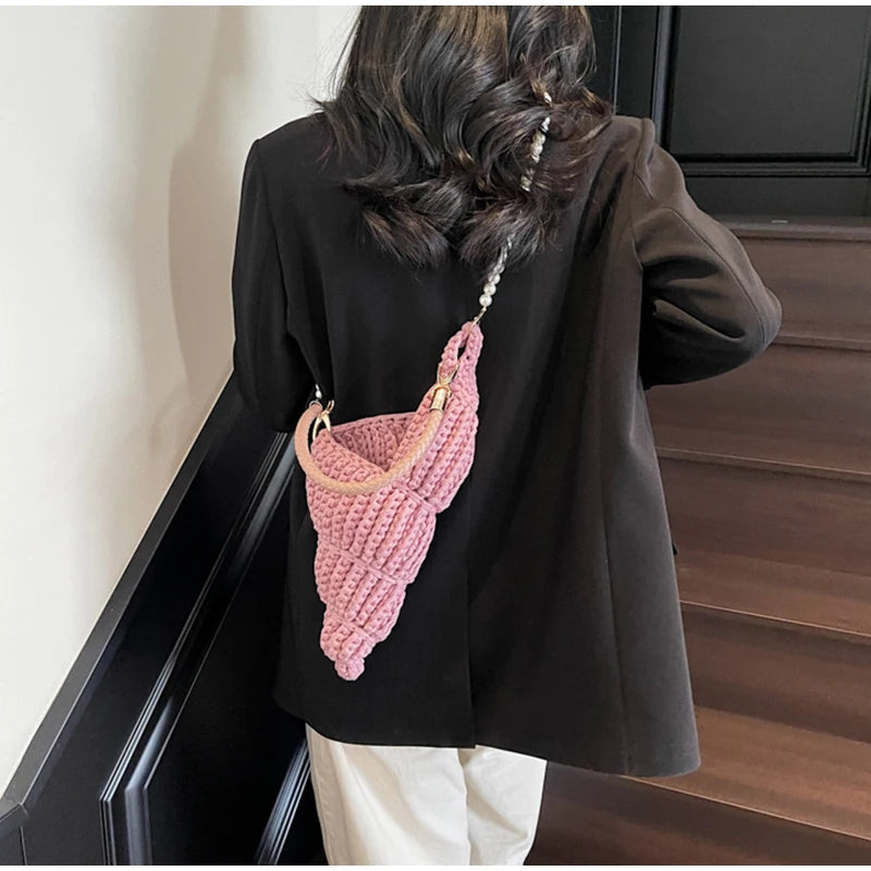 Crochet Conch Bag