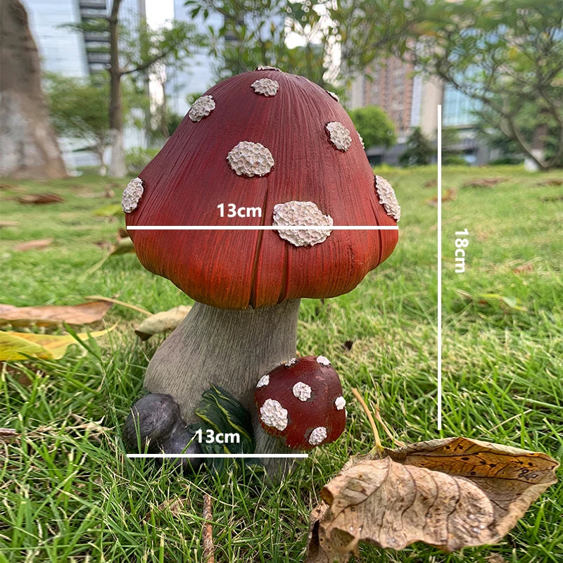 Mushroom Garden Ornament