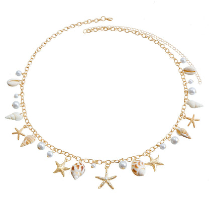 Starfish &amp; Shell Body Chain