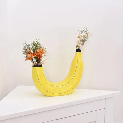 Banana Shaped Vase