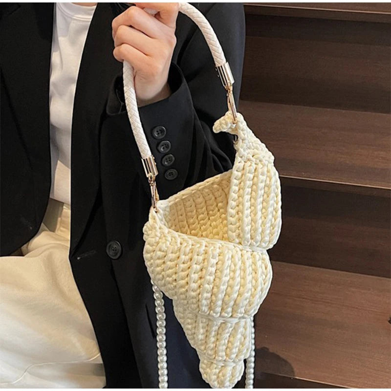 Crochet Conch Bag
