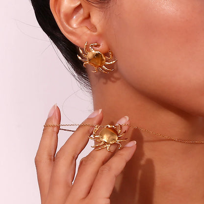 Crab Stud Earrings
