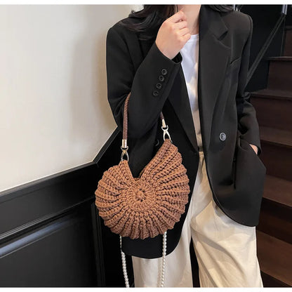 Crochet Conch Bag