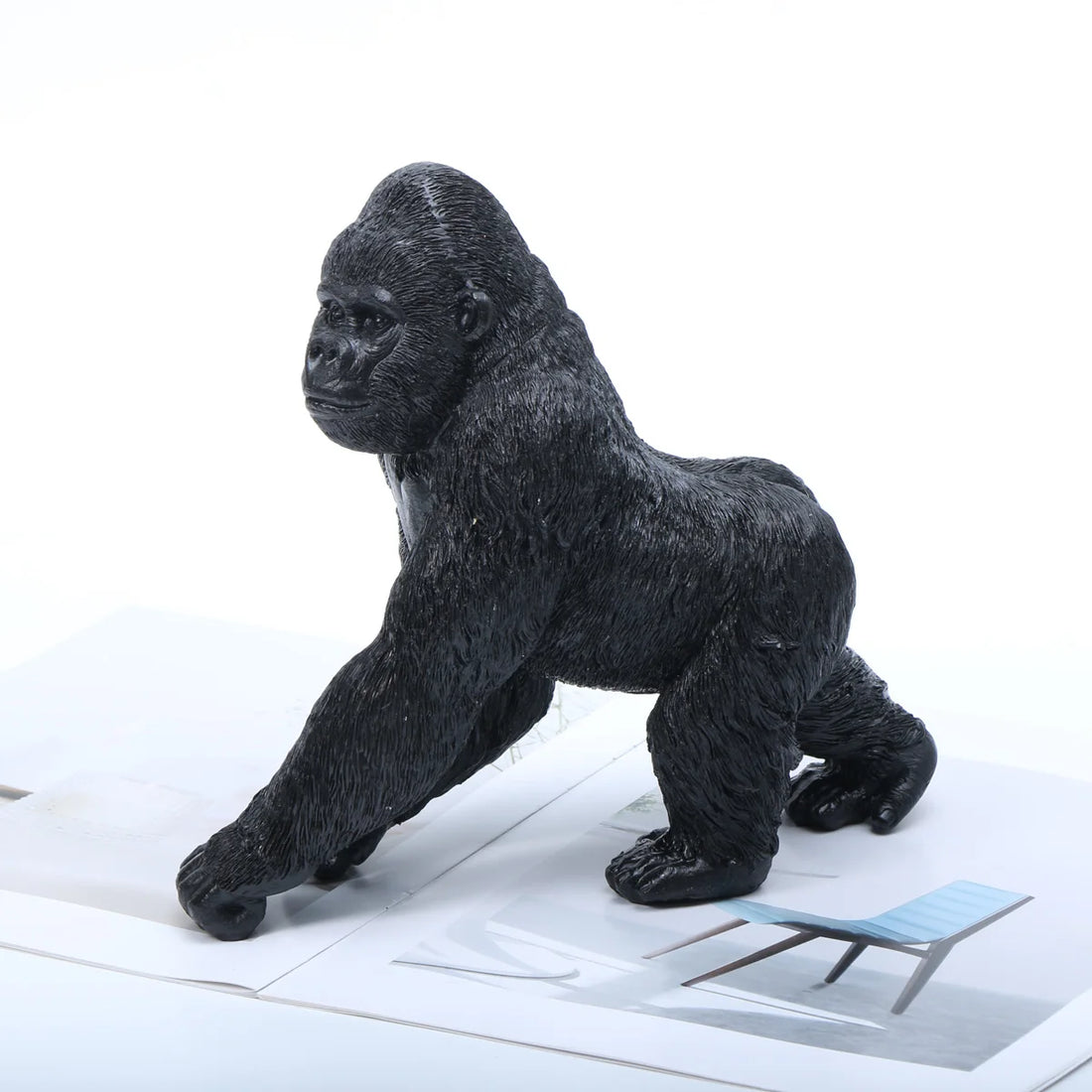 Resin Gorilla Ornament - Floral Fawna