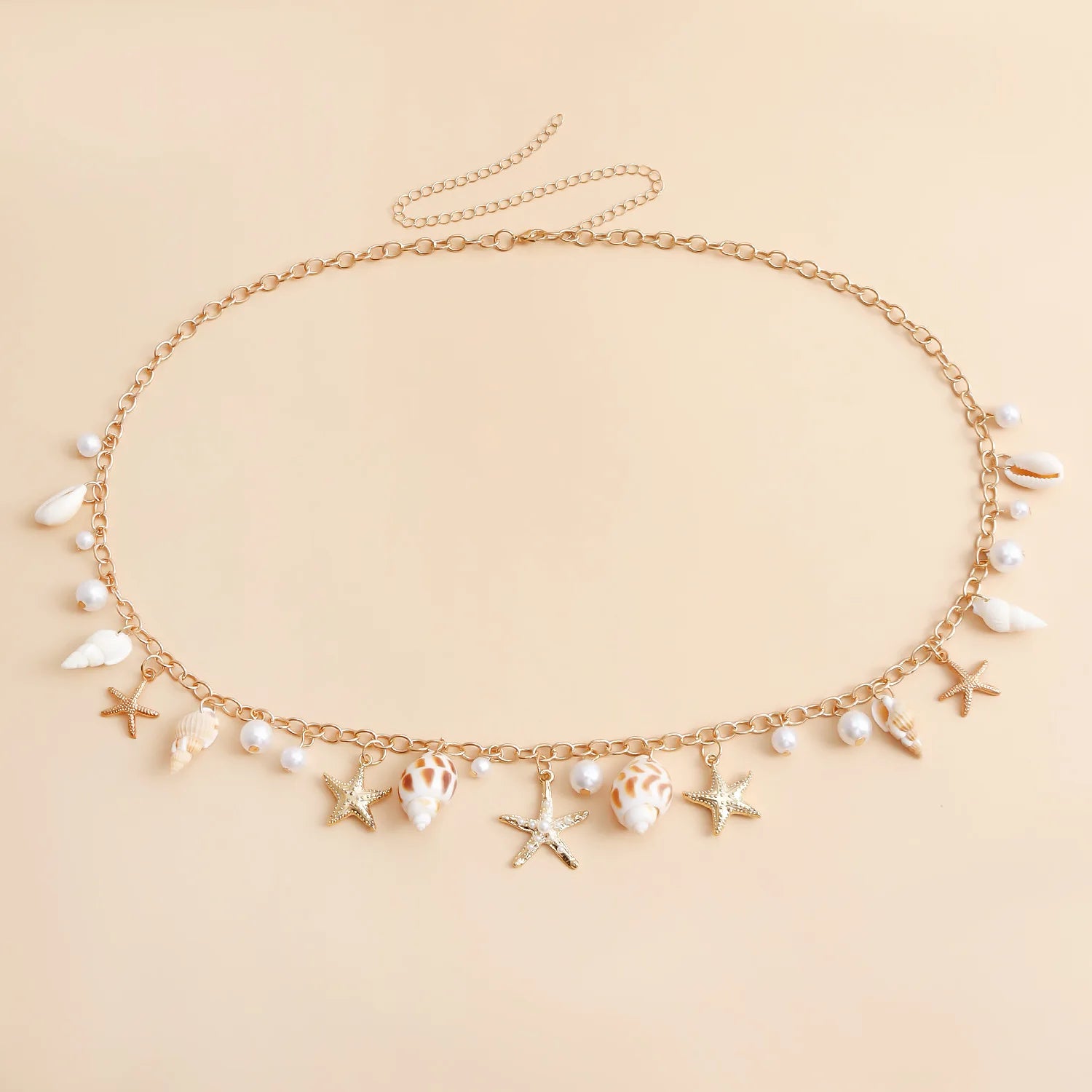 Starfish &amp; Shell Body Chain