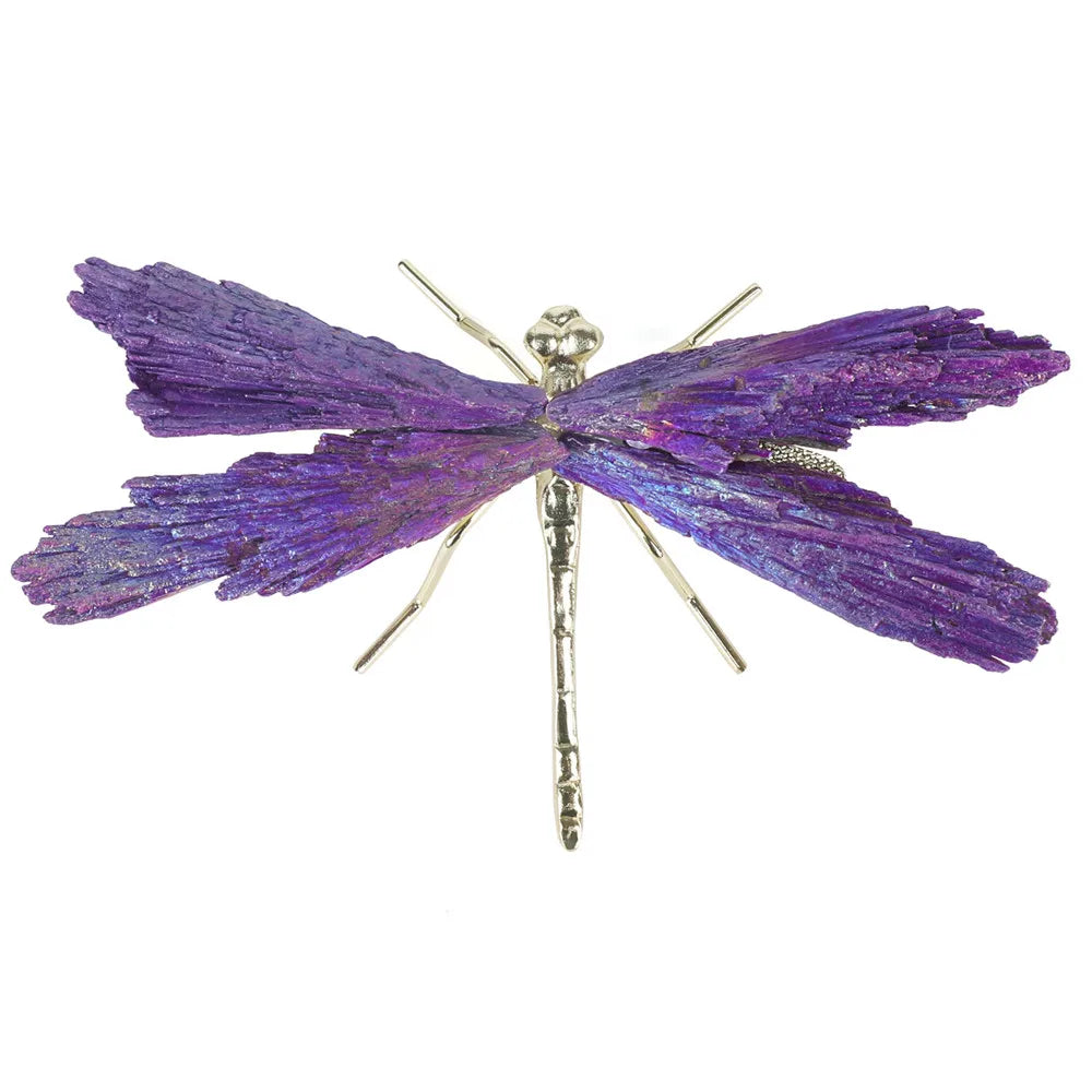 Tourmaline Dragonfly Crystal - Floral Fawna