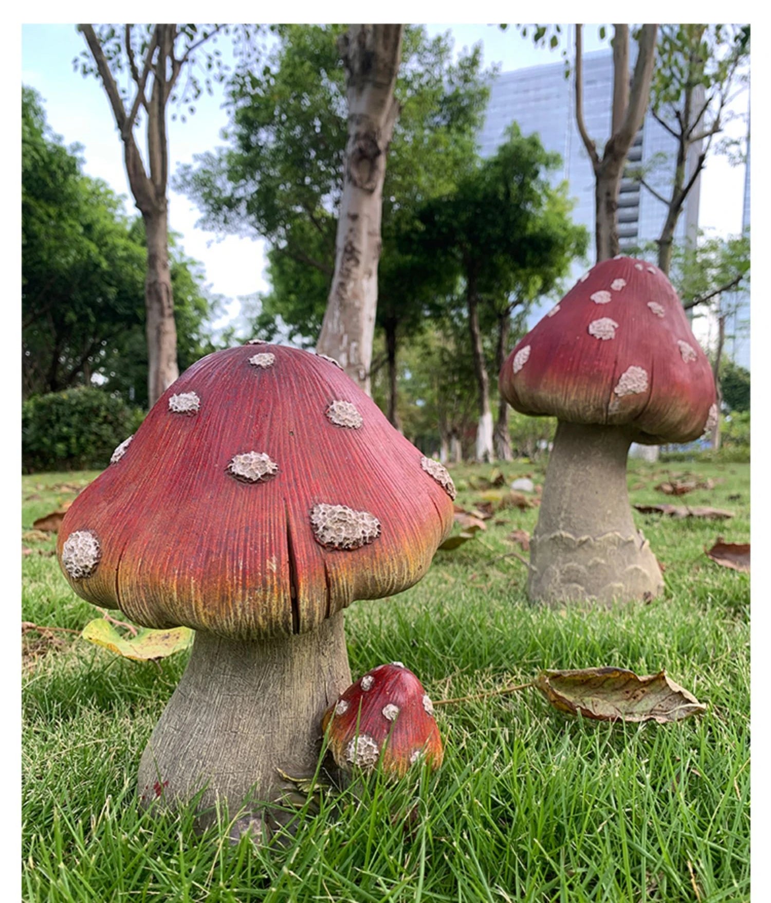 Mushroom Garden Ornament