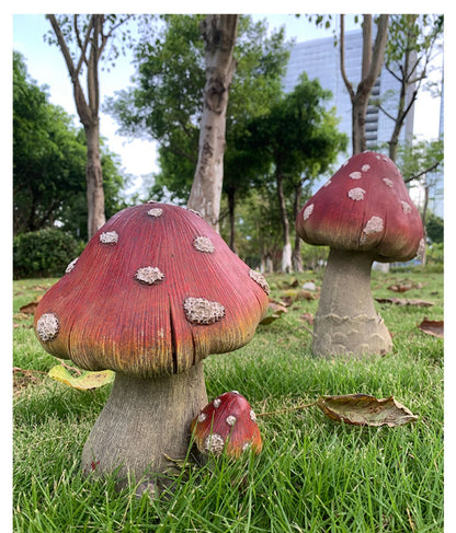 Mushroom Garden Ornament