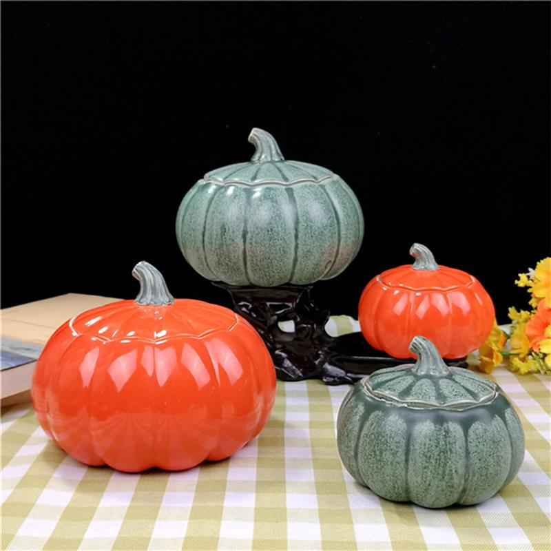 Ceramic Pumpkin Bowl - Floral Fawna