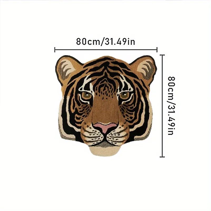 Big Cat Face Mat