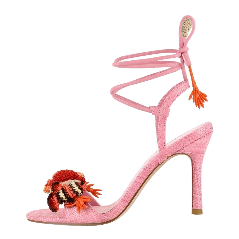 Woven Ocean Treasures Heels
