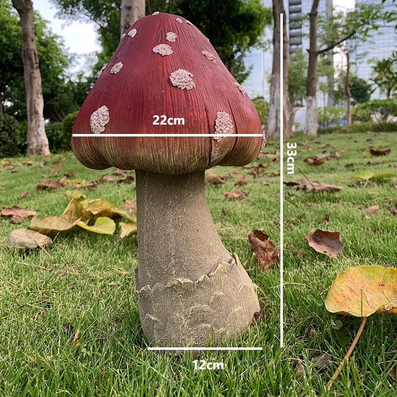 Mushroom Garden Ornament