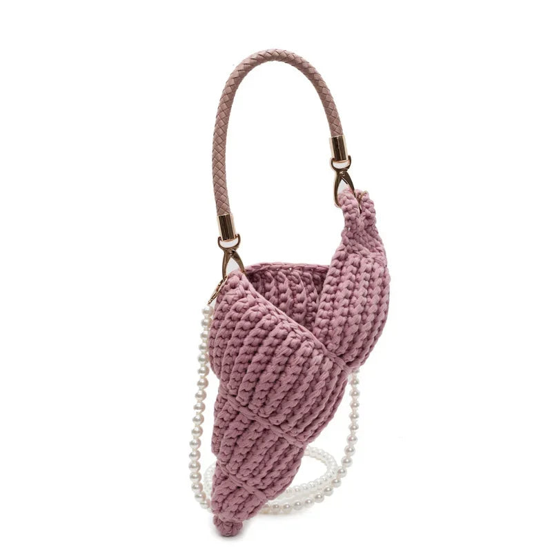 Crochet Conch Bag