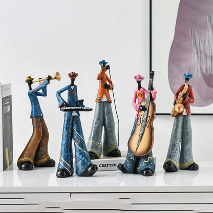 Abstract Musician Sculpture