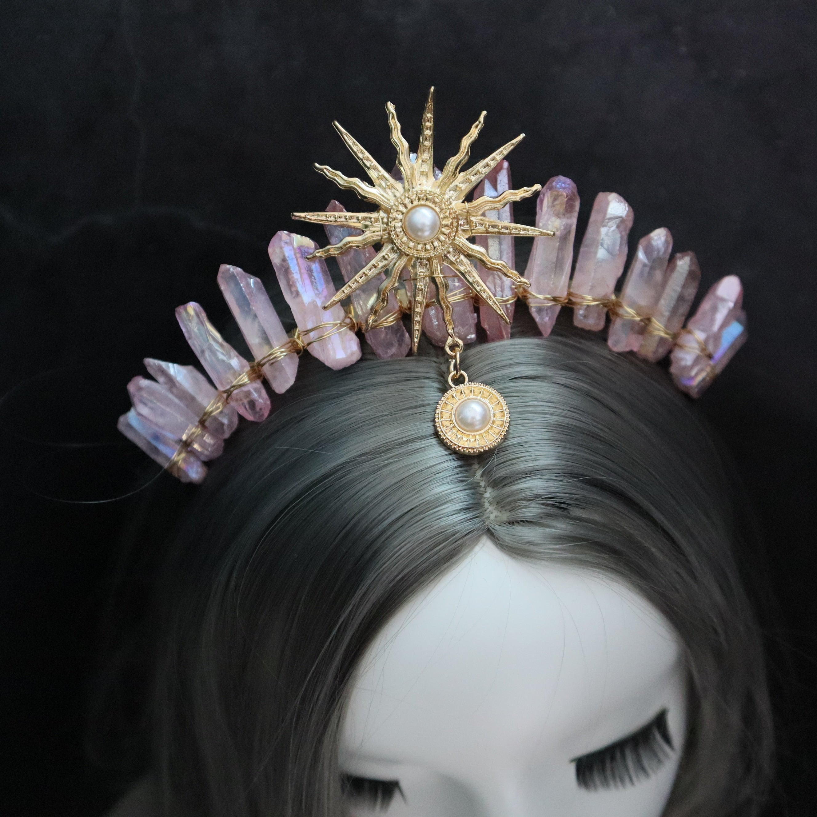 Sun Goddess Crystal Crown