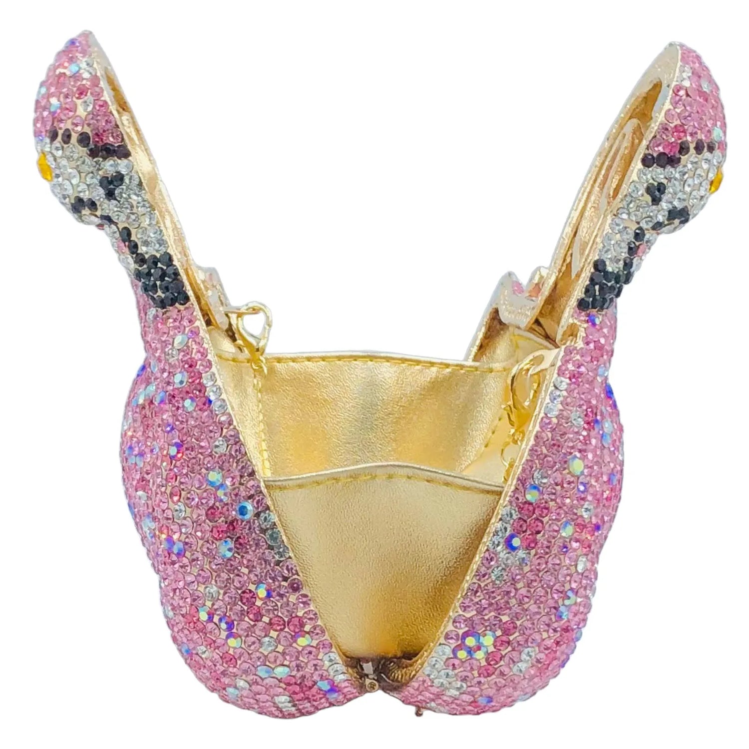 Flamingo Crystal Clutch