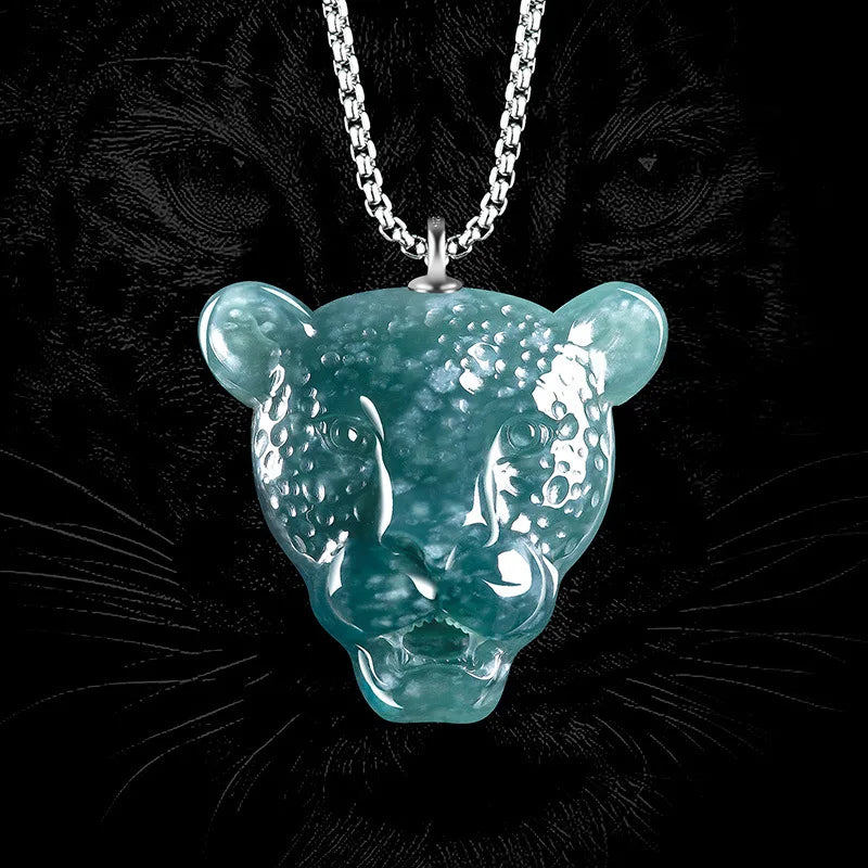 Jade Leopard Necklace