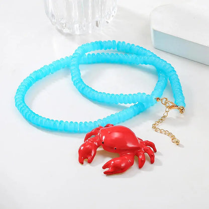 Statement Crab Necklace