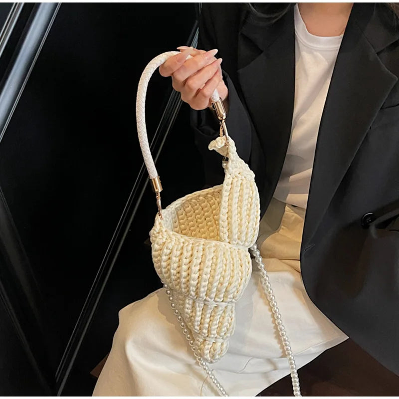 Crochet Conch Bag
