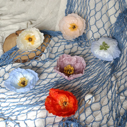 Artificial Poppy Flower Head