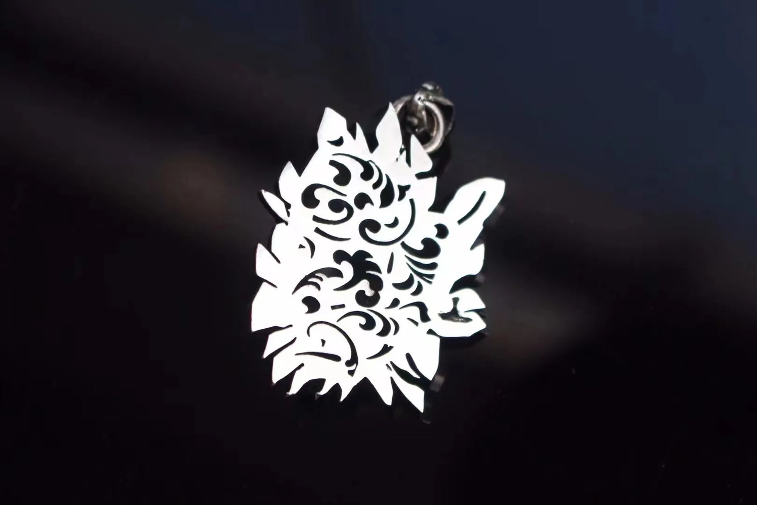 Sterling Silver Leaf Woman Pendant