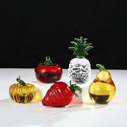 Crystal Fruit Ornament - Floral Fawna
