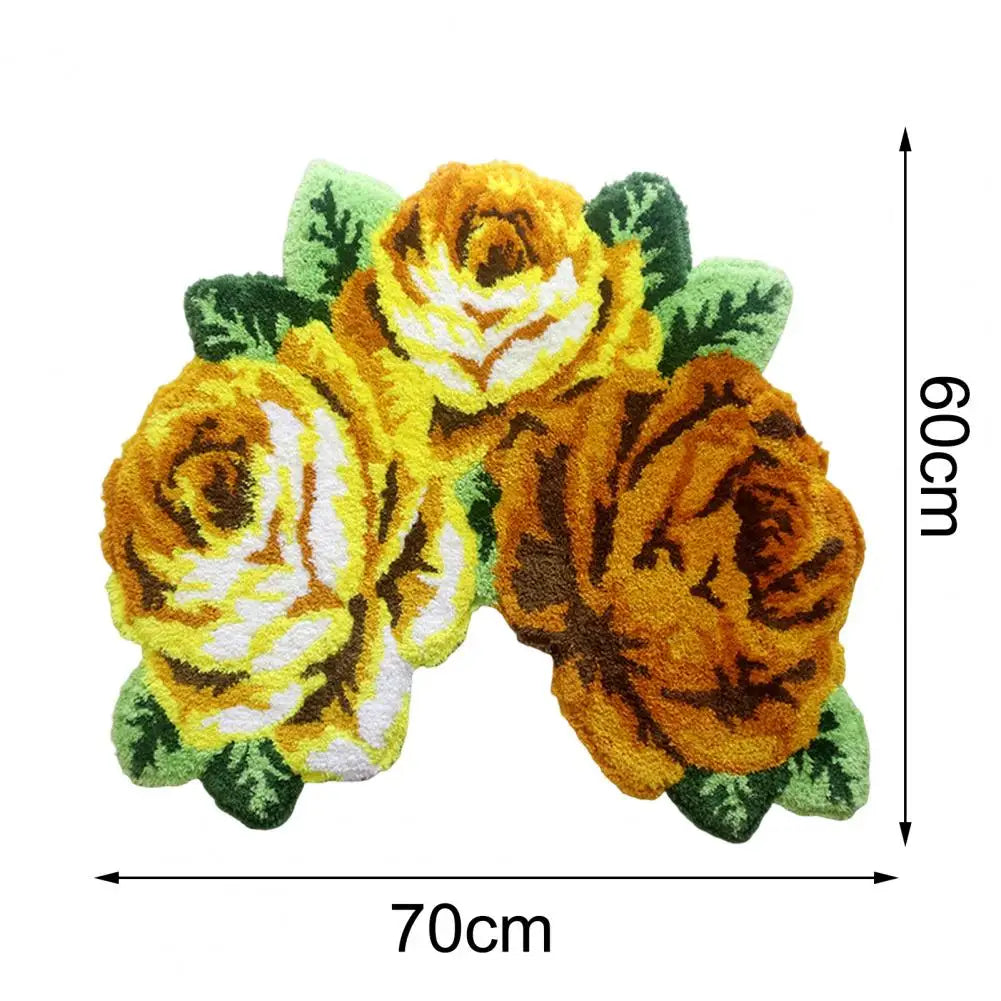 Rose Rug - Floral Fawna