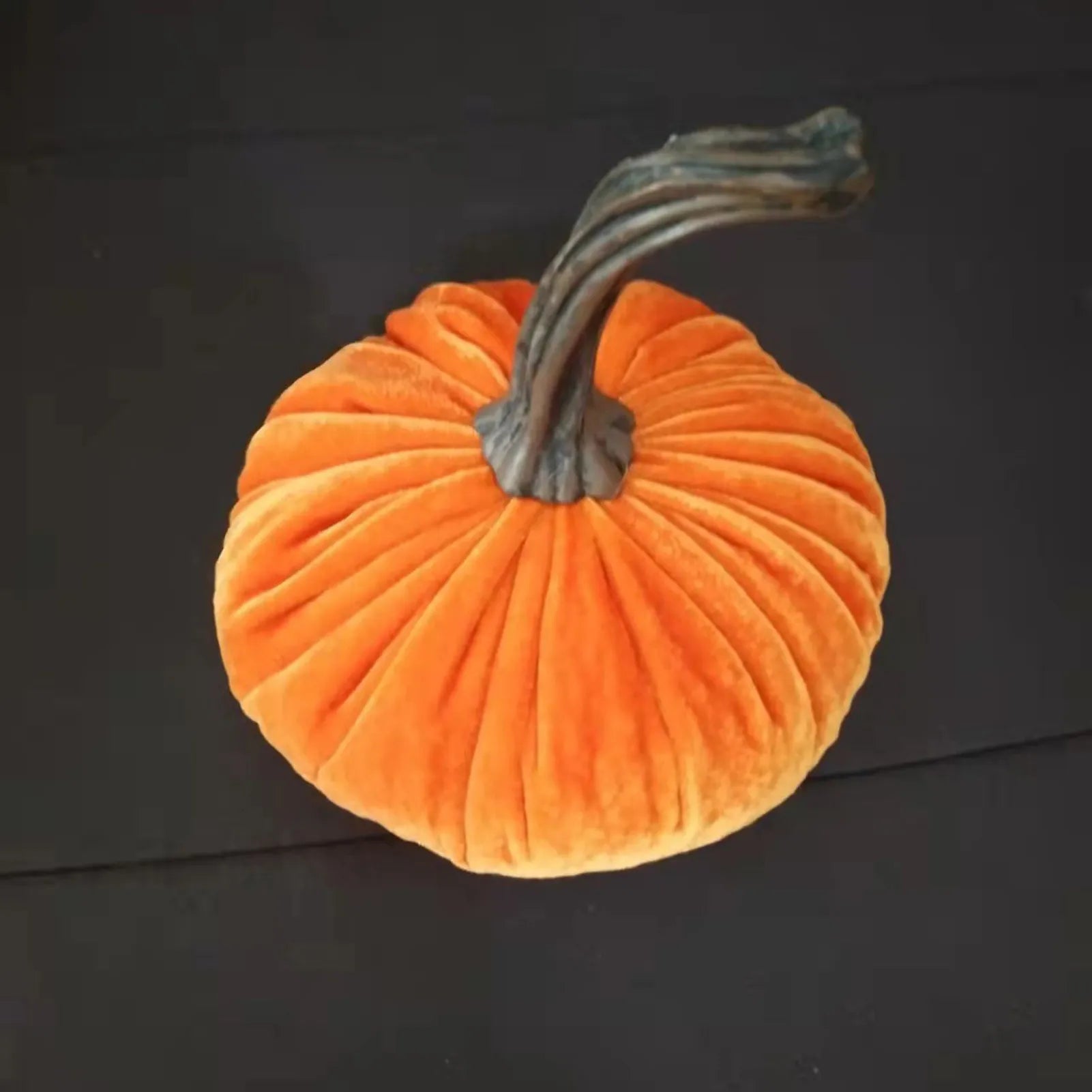 Velvet Pumpkin Plush - Floral Fawna