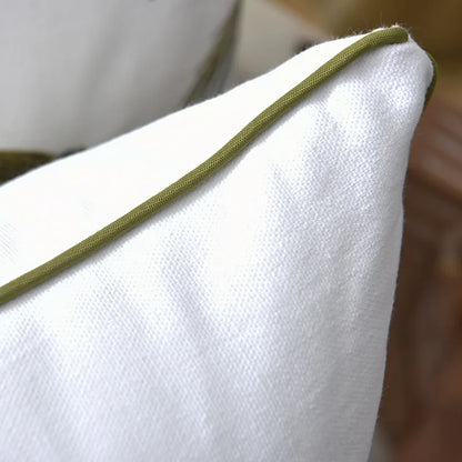 Parrot Embroidered Cushion Cover