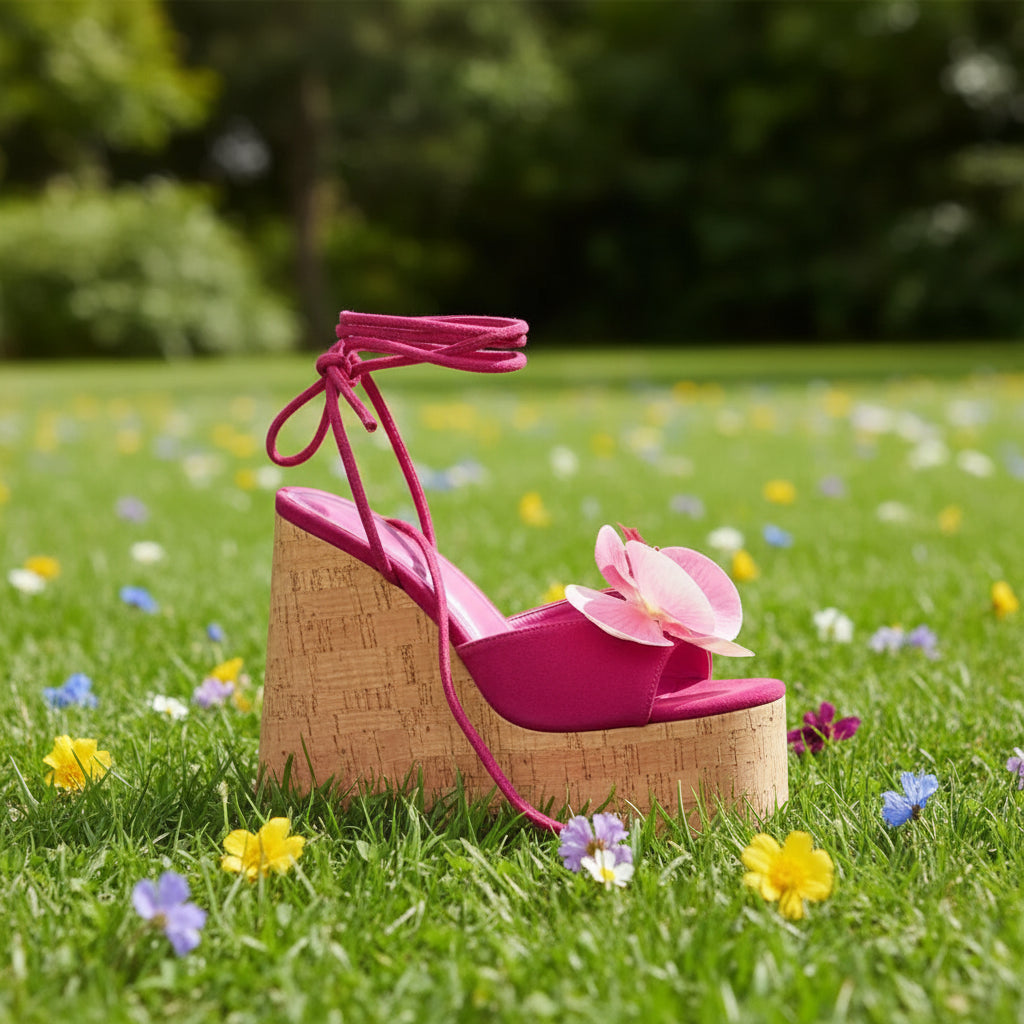 Iris Wedge Sandals