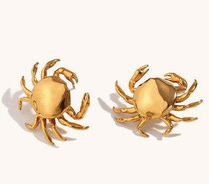 Crab Stud Earrings