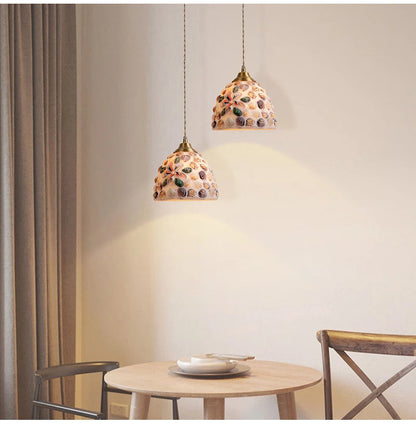 Mediterranean Sea Shell Pendant Lamp