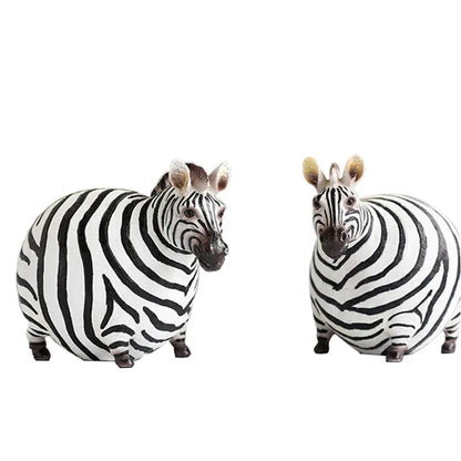 Fat Zebra Ornament