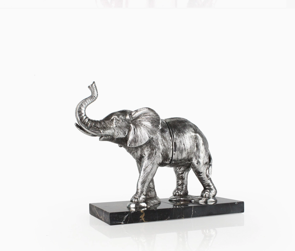 Pair Of Elephant Bookends