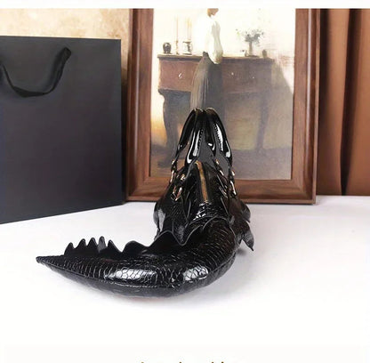 3D Alligator Crossbody Bag