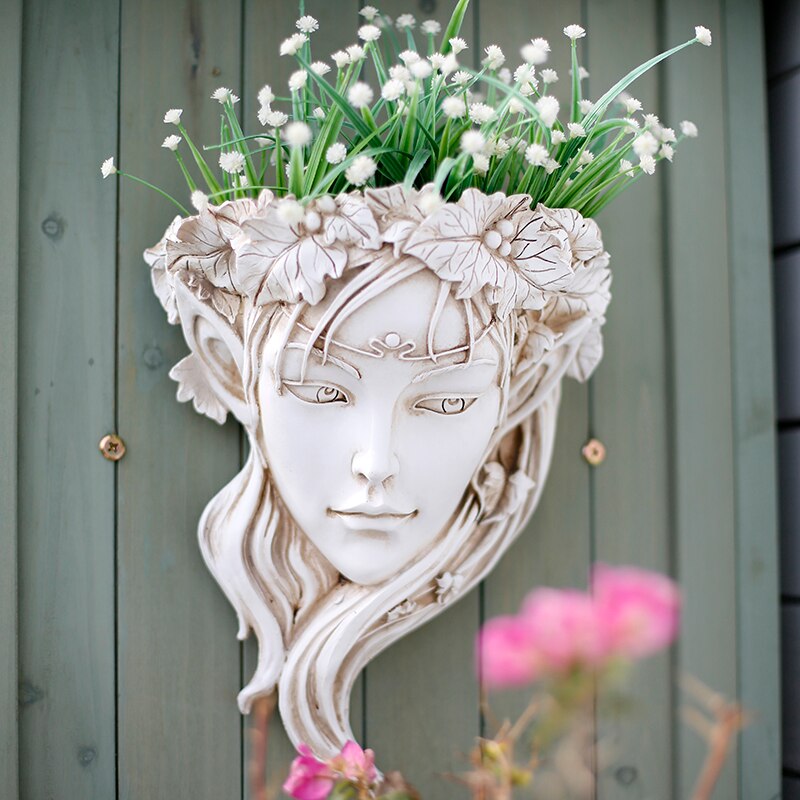 Flower Elf Wall Vase