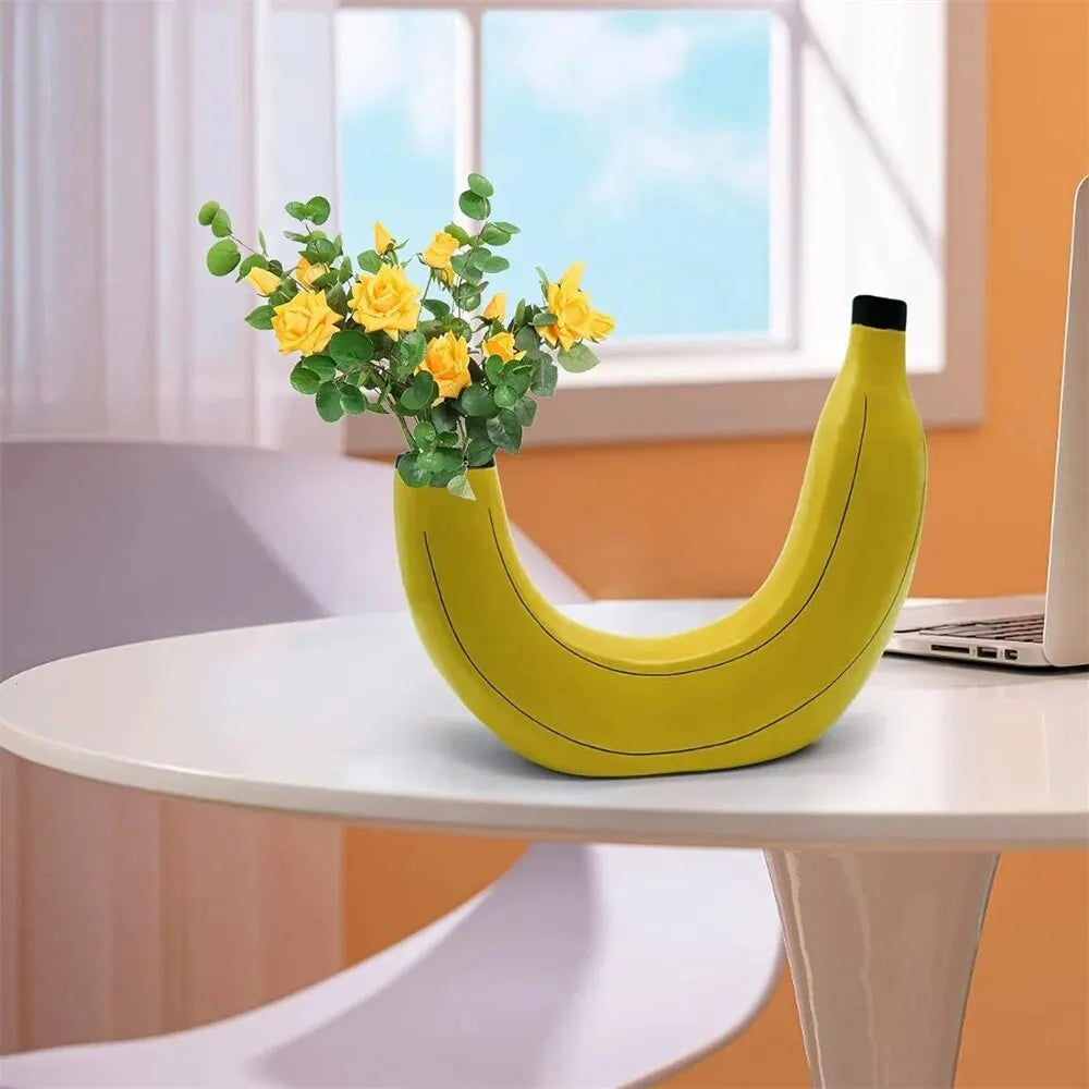 Banana Shaped Vase