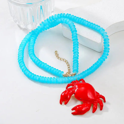 Statement Crab Necklace