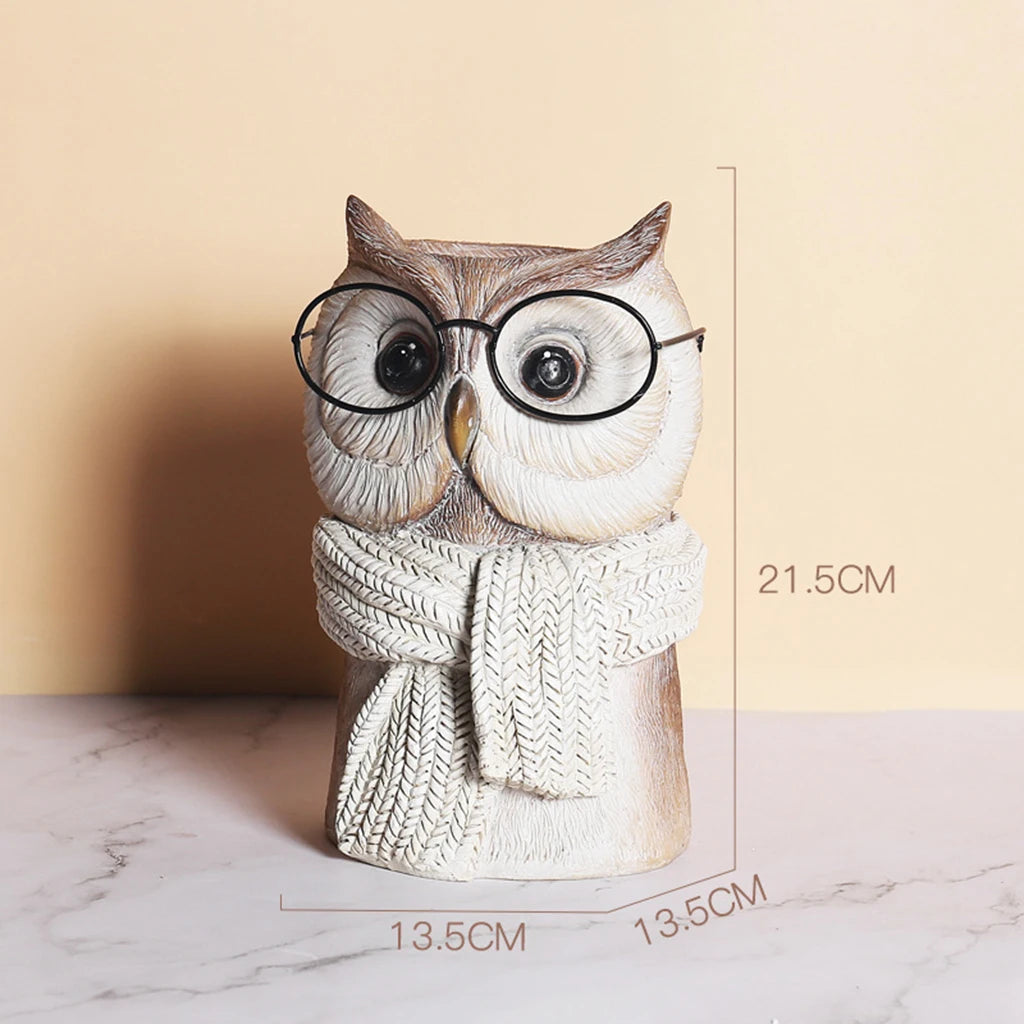 Animal Wearing Glasses Plant Pot