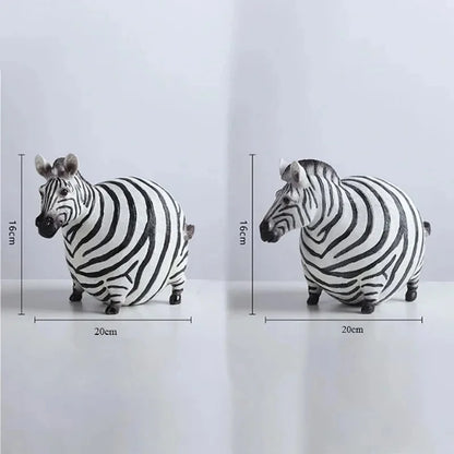 Fat Zebra Ornament