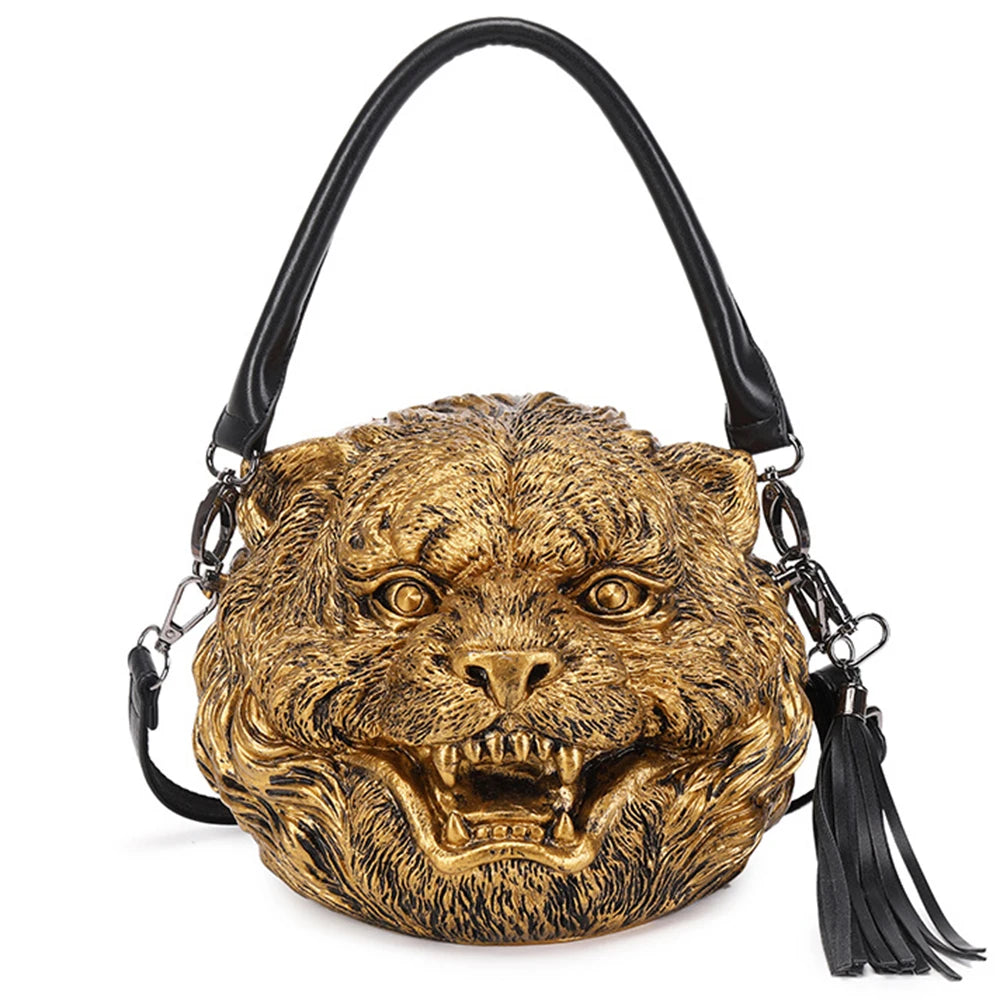 3D Tiger Head Bag