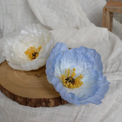 Artificial Poppy Flower Head