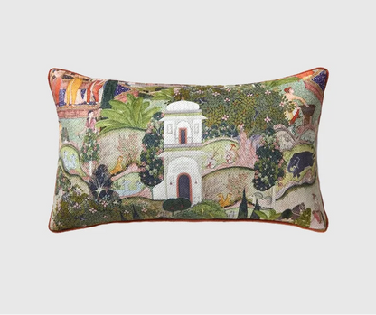 Oriental Garden Cushion Cover