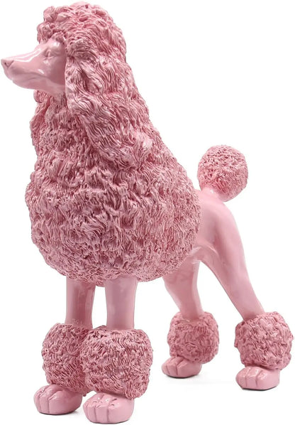 Pink Poodle Sculpture