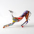 Abstract Whippet Sculpture - Floral Fawna