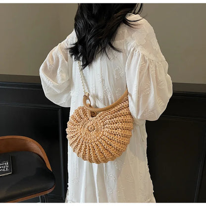Crochet Conch Bag