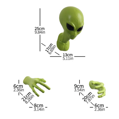 Alien Wall Ornament