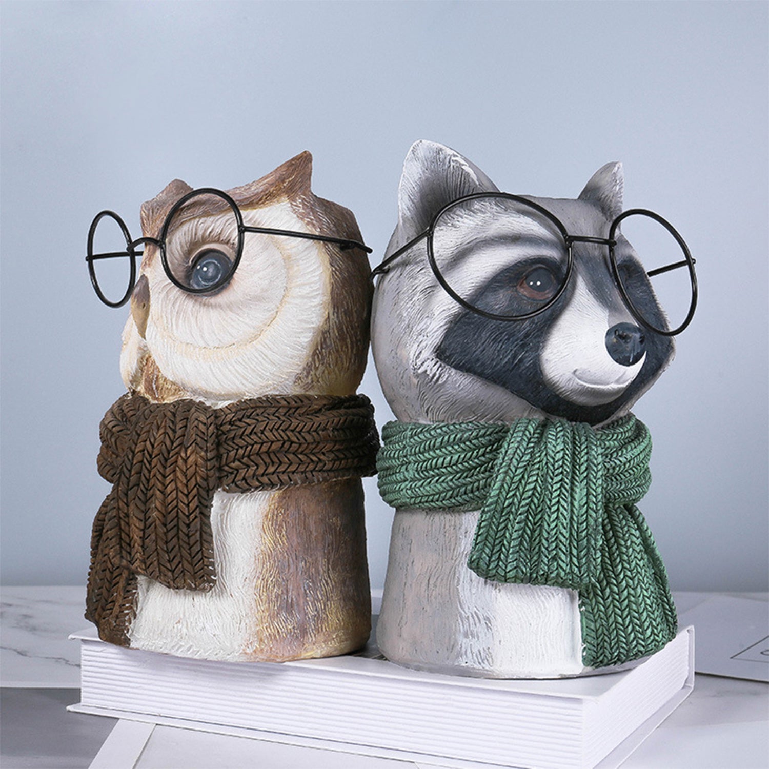 Animal Wearing Glasses Plant Pot