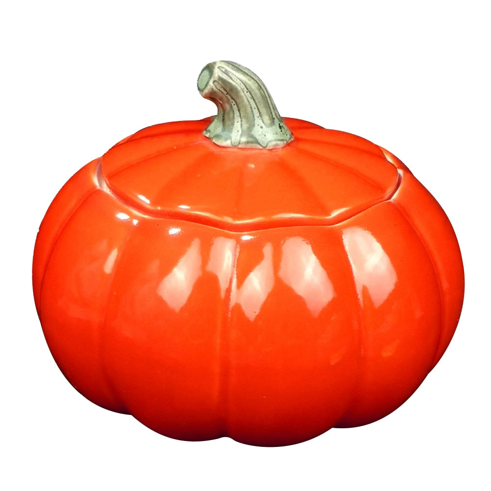 Ceramic Pumpkin Bowl - Floral Fawna