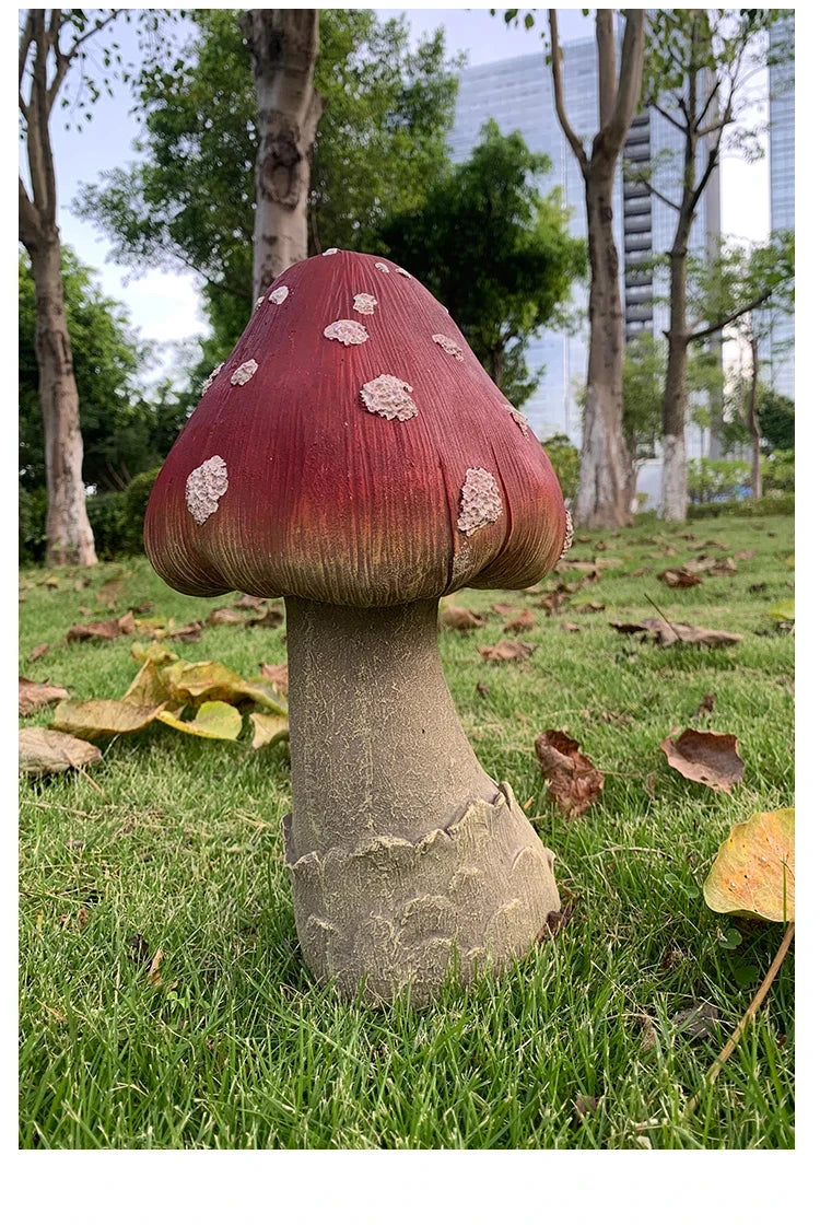 Mushroom Garden Ornament